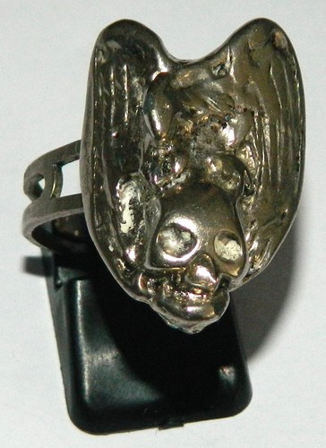 Bague vintage métal - bague, en