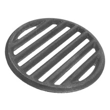  Grille de barbecue ronde : grille de barbecue en fonte, foyer, grilles de
