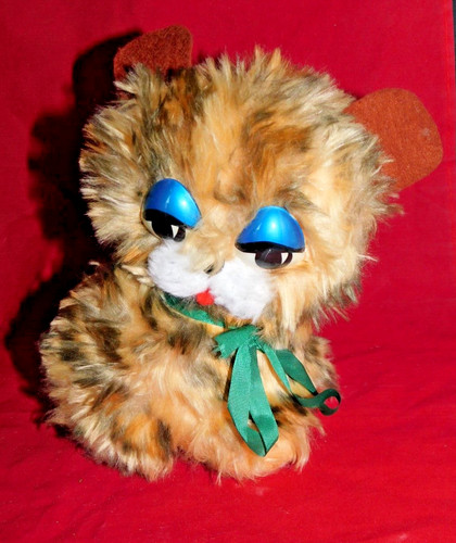 Ancien chaton peluche - ancien,