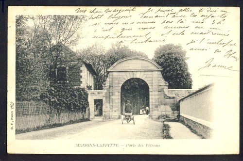 Cpa 1905 maisons - cpa, laffitte