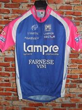 Lampre SANTINI Maillot de Vélo Haut Maillot Cyclisme Taille L