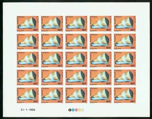 Wallis futuna 1986 - wallis,