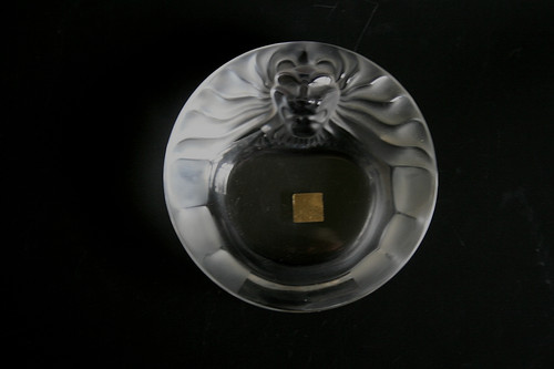 Cendrier verre lalique tate - cendrier,