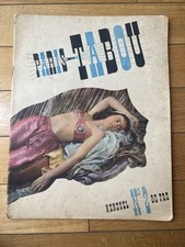 REVUE PARIS TABOU N°2 OCTOBRE