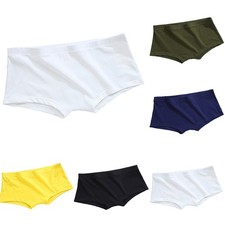 Short boxer en coton taille