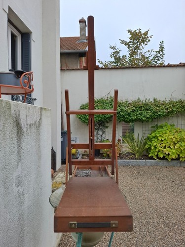 Chevalet table bois - de, avec
