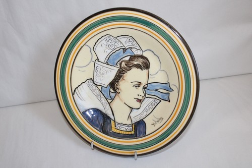 Ancienne assiette faïence - en,