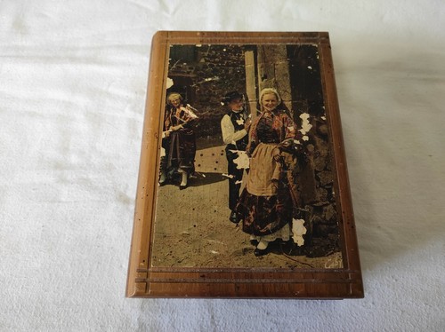 Ancien coffret boite bois - boite,
