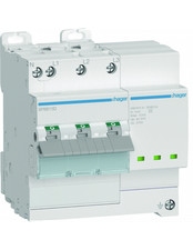 Parafoudre T2 3P+N auto-protégé 15KA voy HAGER SPB815D