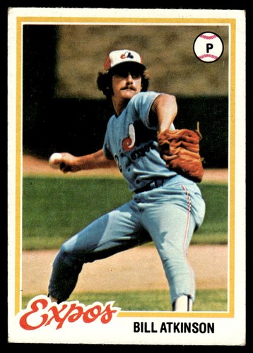 1978 topps bill - bill, atkinson