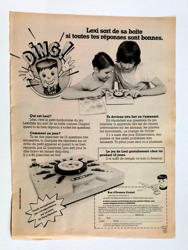 Publicité presse lexidata - de,