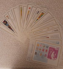 Lot Feuillets CEF 1981 année complète 52 documents type "offset" 