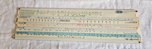 Ancienne regle calcul - ancienne,