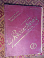 catalogue matériel électrique BOUCHERY n° 52 de 1932