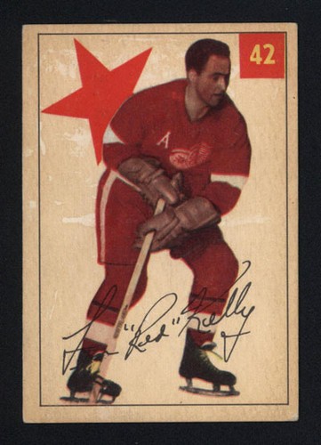 1954 parkhurst 42 - ~, red