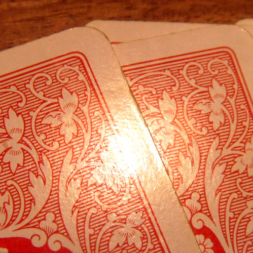 Ancien jeu lenormand dos rose - ancien,
