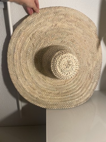 Grand chapeau artisanal cm - chapeau,