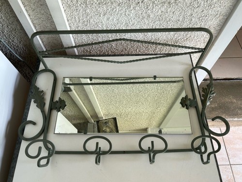 Miroir porte manteaux - miroir,