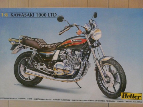 Maquette moto heller ref - maquette, 1/8