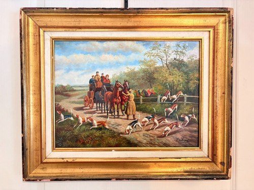 Tableau peinture huile - peinture, panneau