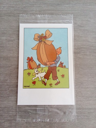 Cartes postales tintin herge - cartes,