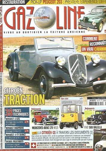 Gazoline 191 citroen - n°191,