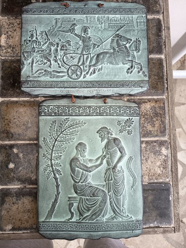 Plaques ardoises décorées - ardoises,