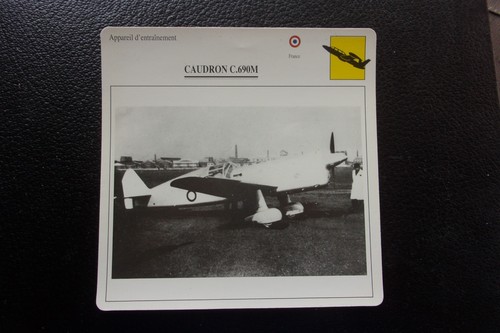 France carte avion caudron - france,