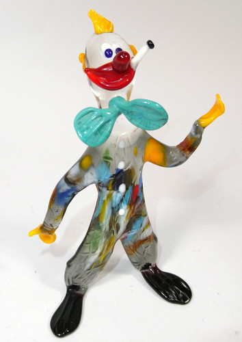 Figurine clown murano verre - clown,