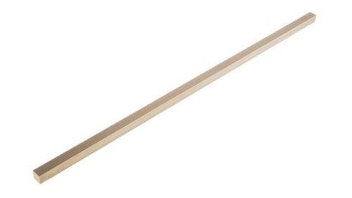 Barre métallique carrée - , 1/2"