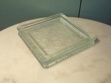 VIDE POCHE PAVé de VERRE 19x19 cm-DLG LUMAX-Le Corbusier-VINTAGE