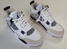 NIKE Baskets Air Jordan 4 RETRO DH6927 111 Pointure 43 Blanc gris Chaussures