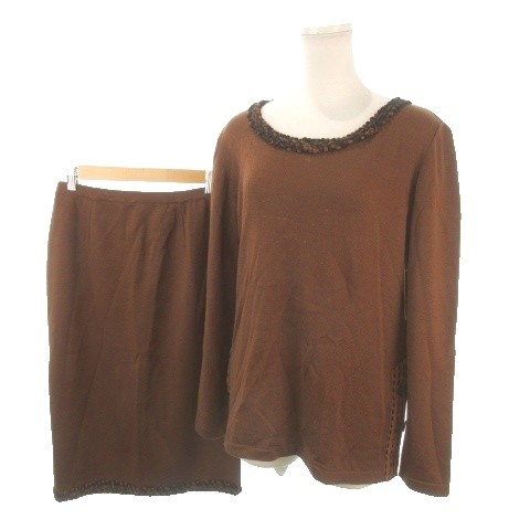 Ensemble jupe pull tricot