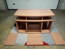 MAGNIFIQUE MEUBLE TV MONTE EN TRES BON ETAT. LIRE DESCRIPTIF SVP.