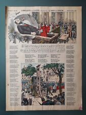 IMAGERIE D'ÉPINAL / PELLERIN - LITHOGRAPHIE N°80 LA COMPLAINTE DE CASERIO