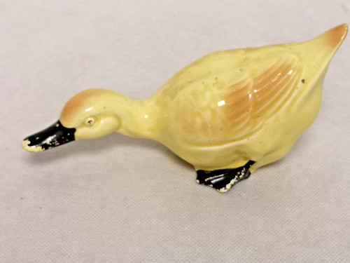 Superbe canard jaune - , à