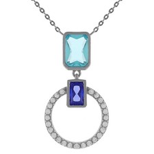 Collier en Argent 925 rhodié