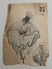 Dessin original costume - dessin,