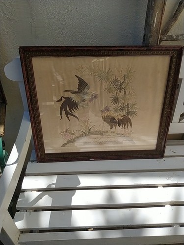 Tableaux tapisserie sur soie - tableaux,
