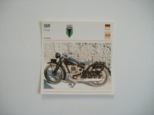 fiche moto DKW 175 cm3 -1929