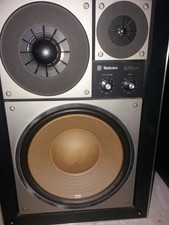 Paire d'enceintes Technics SB 1000, 3 voies, 3 haut parleurs de 1973, très rare