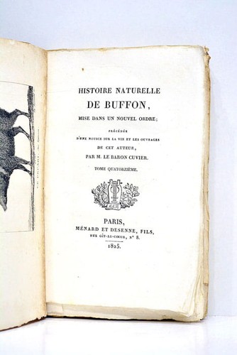 Buffon histoire naturelle tome - buffon,