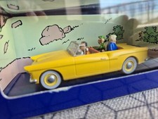 Voiture Tintin ATLAS 1/43 La voiture Bordure années 50