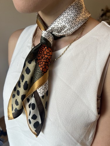 Foulard carré 100 - soie, de