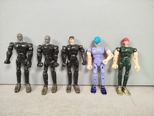 Lot 5 FIGURINES 3 Winspector 2 CHEVALIERS du ZODIAQUE Metal Bandai Jouet 88 F24