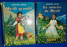 Lot- 2 livres HEIDI Johanna
