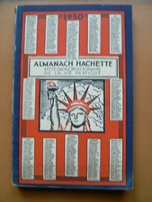 ALMANACH ANCIEN HACHETTE 1950