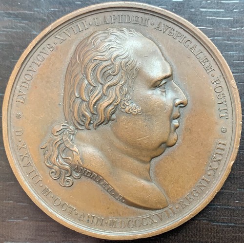 Médaille bronze louis - en,
