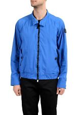 Hugo Boss "Osames-D" Men's Blue Full Zip Windbreaker Jacket US S IT 48