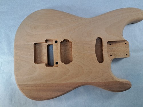 Unfinished mahogany hxs - hxs, guitar